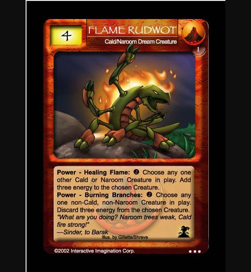 Flame Rudwot - Cald